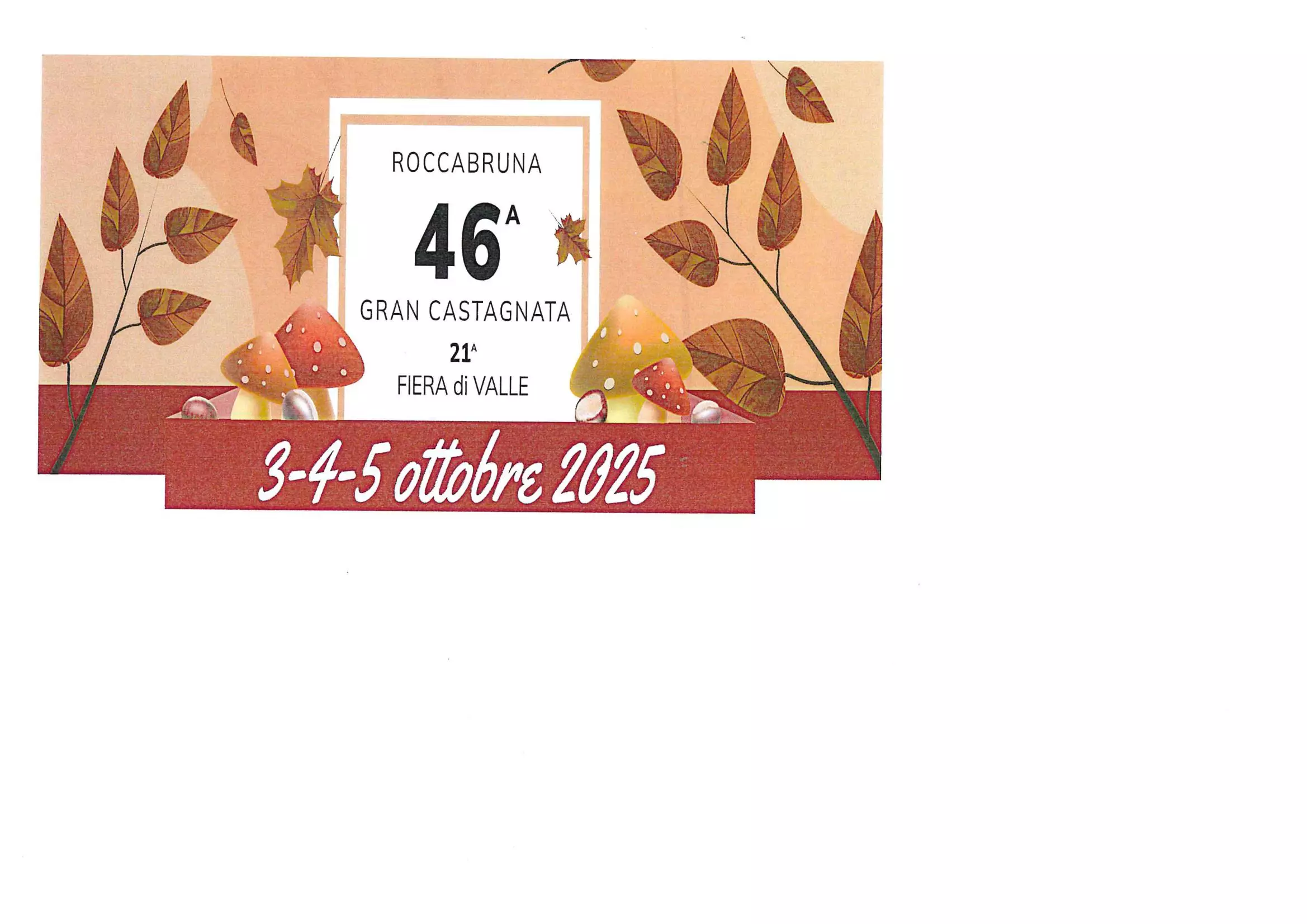 Fiera di valle e gran Castagnata